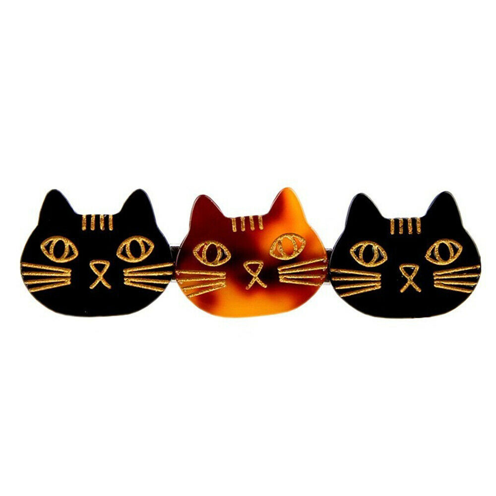 Cat Face Hairclip (3 Colours) - Ice Cream Cake