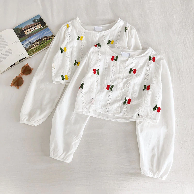 Hilde Embroidery Blouse (2 Designs)