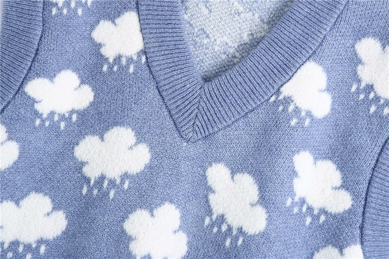 Cloud Knit Sweater Vest