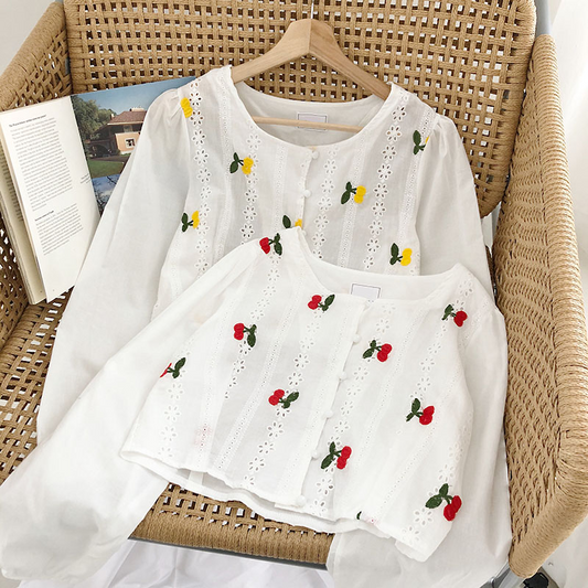 Hilde Embroidery Blouse (2 Designs)