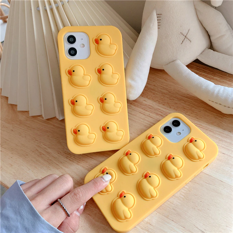 Duckling Fidget Texture iPhone Case