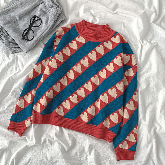 Heart Pattern Jumper