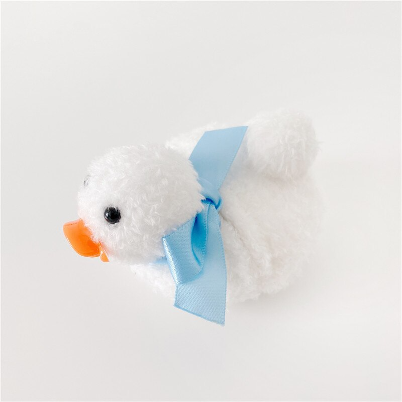 Fluffy Ribbon Ducky Airpod Case Cover