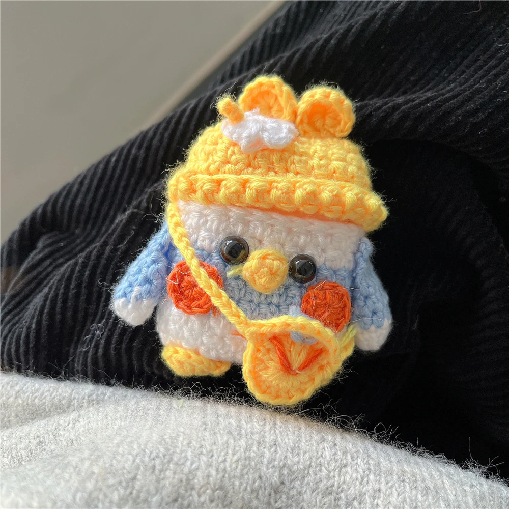 Knitted Baby Chick Airpod Case Cover