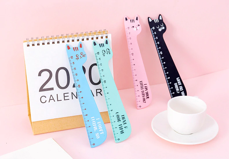 Kitty Cat Ruler (4 Designs) – Ice Cream Cake