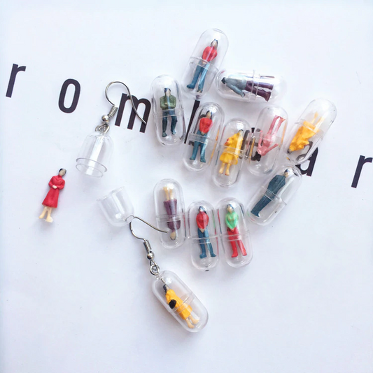 Pill People Earrings (2 Versions)