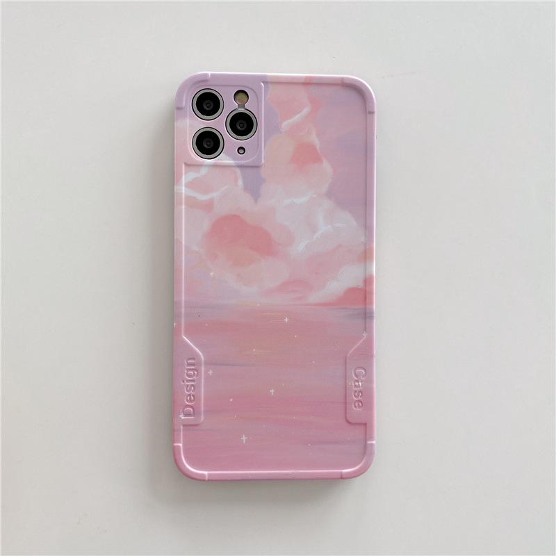 Pastel Pink Sky iPhone Case