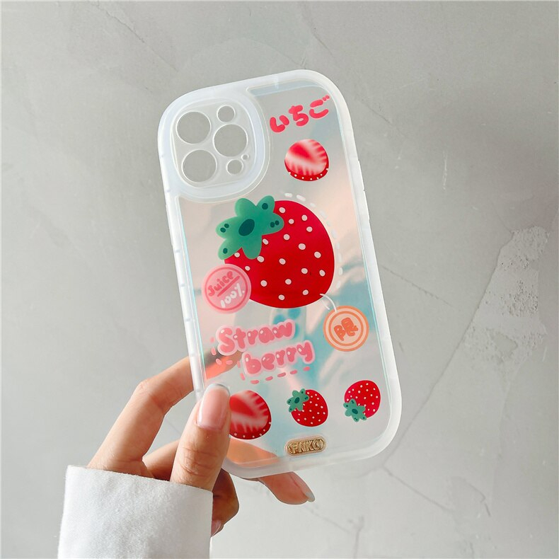 Japanese Strawberry Juice iPhone Case