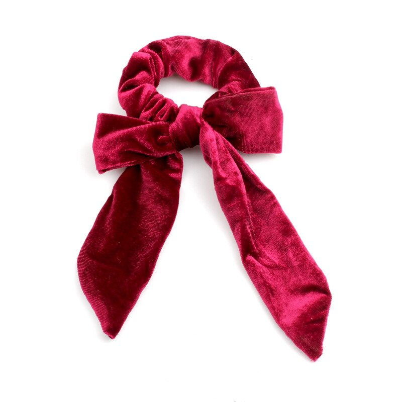 Velvet Ribbon Scrunchie (6 Colours)