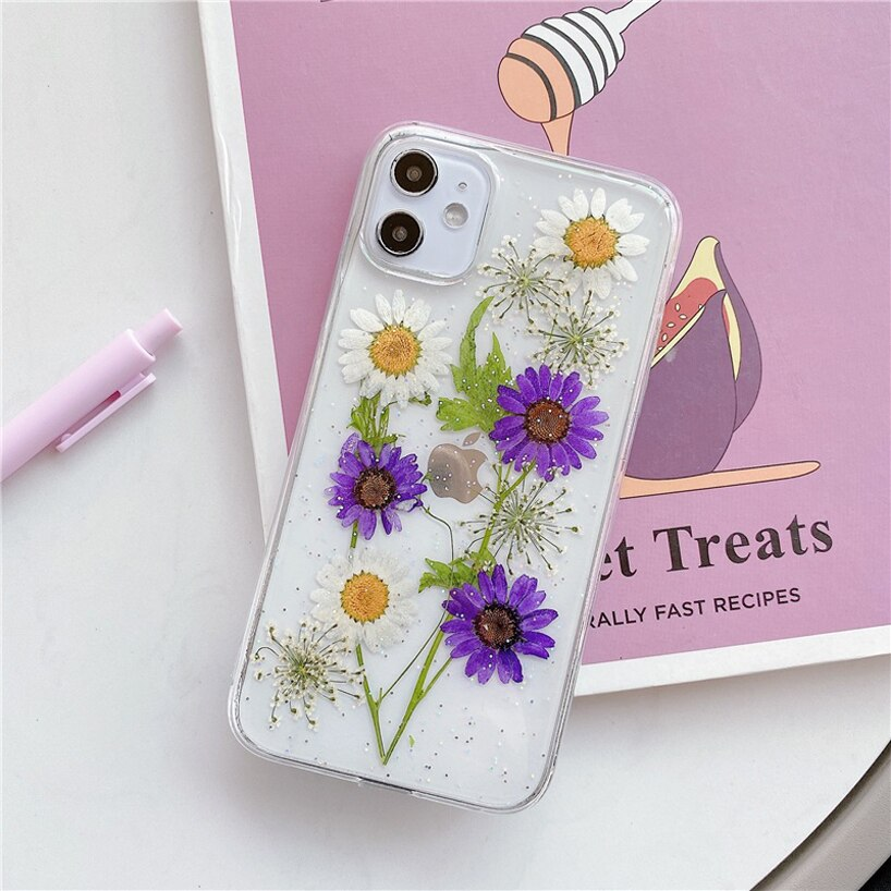 Purple Meadow iPhone Case