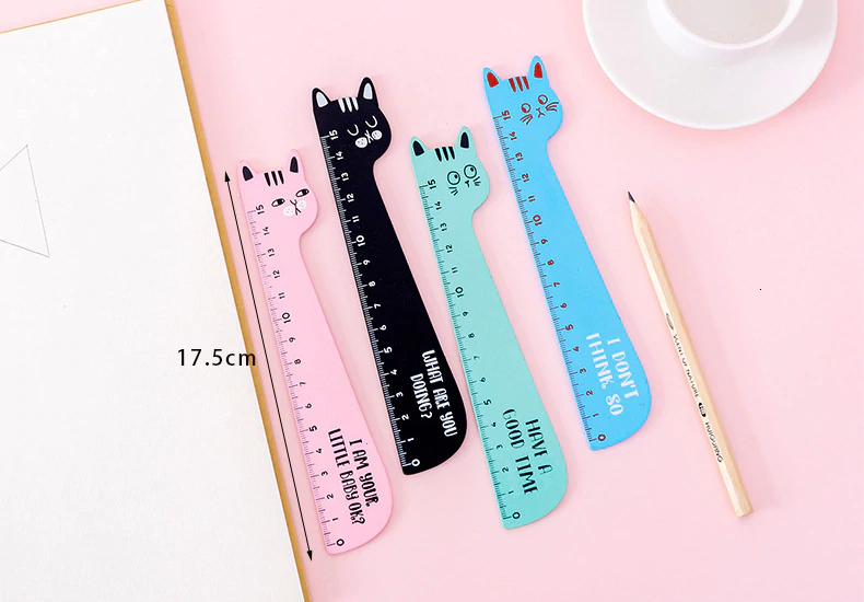 Kitty Cat Ruler (4 Designs) – Ice Cream Cake