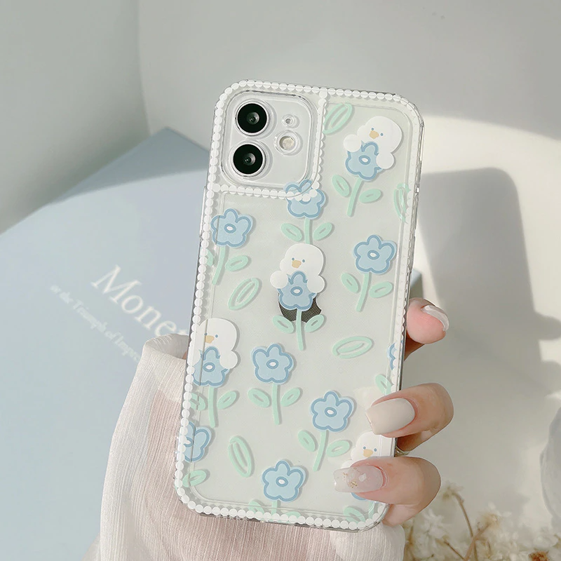 Flower Duckling iPhone Case