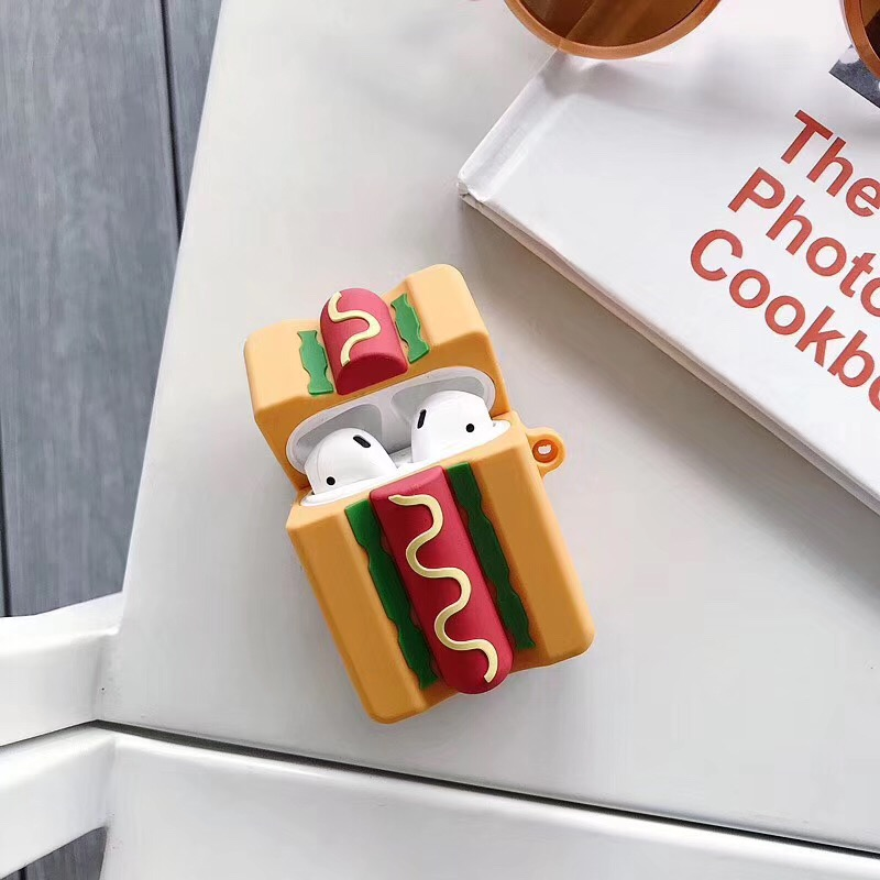 Hot Dog Airpod Case Cover