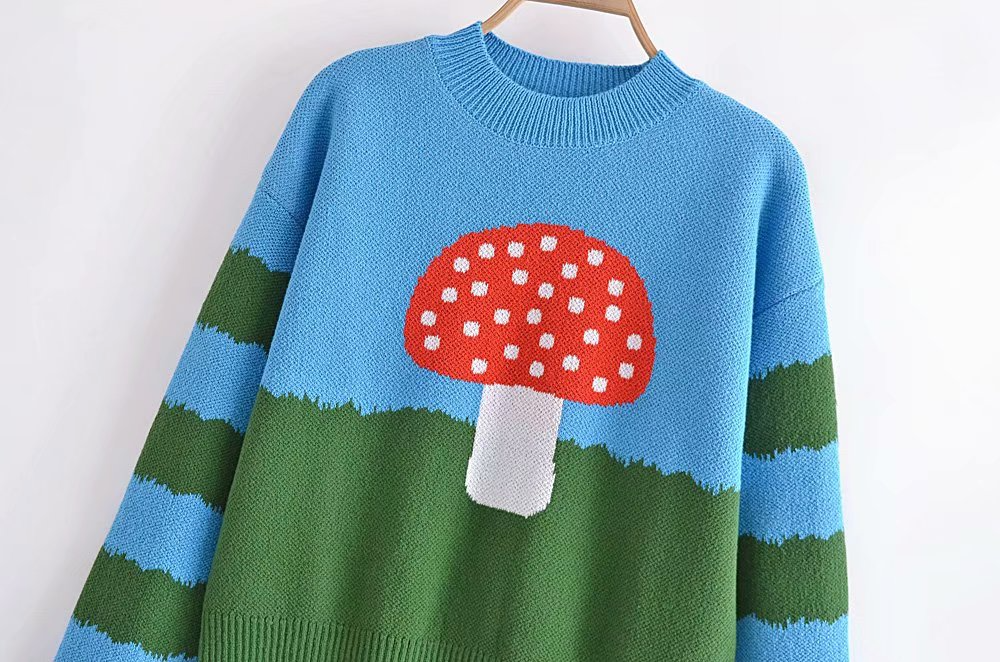 Mushroom Knit Jumper