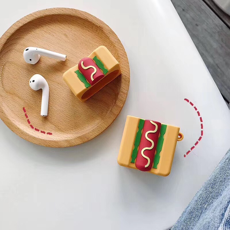 Hot Dog Airpod Case Cover