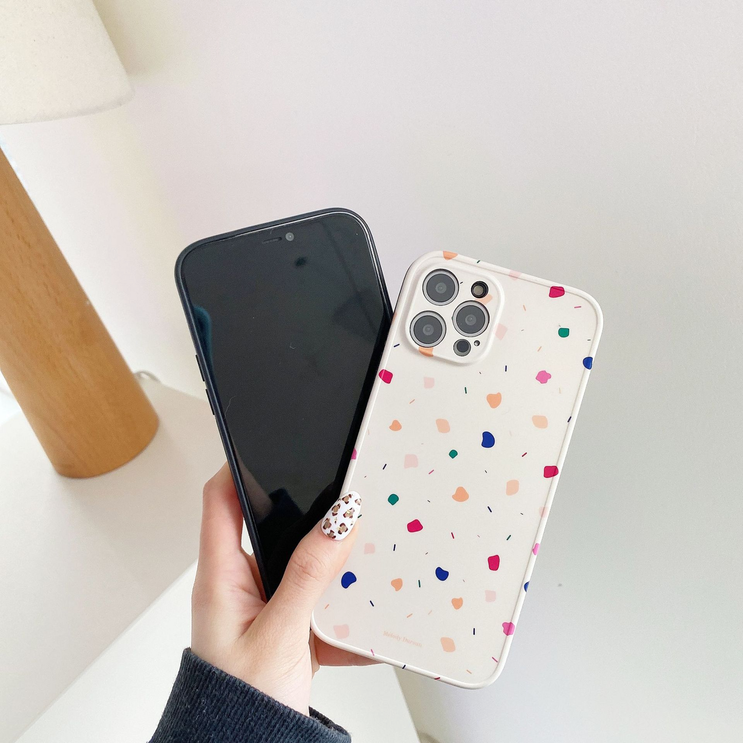 Speckled Tile Pattern iPhone Case (2 Designs)
