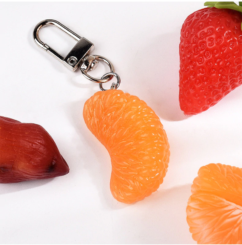 Healthy Snack Keychain (4 Designs)