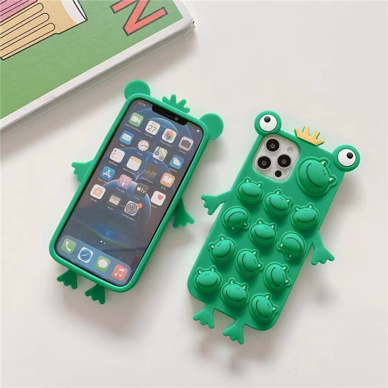 Frog Prince Fidget Texture iPhone Case