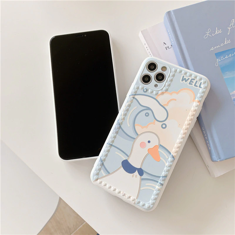 Seaside Holiday Duck iPhone Case