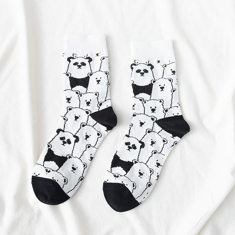 Panda Bear Ankle Socks (6 Designs)