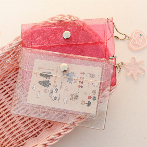Snap Button Card Holder Mini Purse (3 Designs)
