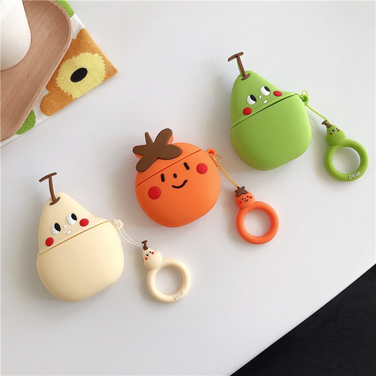 Fruit Character Airpod Case Cover (3 Designs)