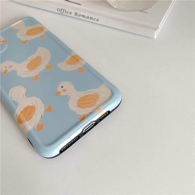 Duck Painting iPhone Case