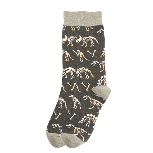 Dinosaur Skeletons Ankle Socks