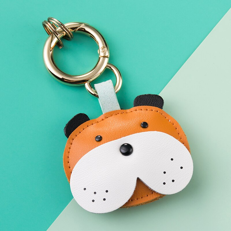 Puffy Animal Face Keychain (4 Designs)