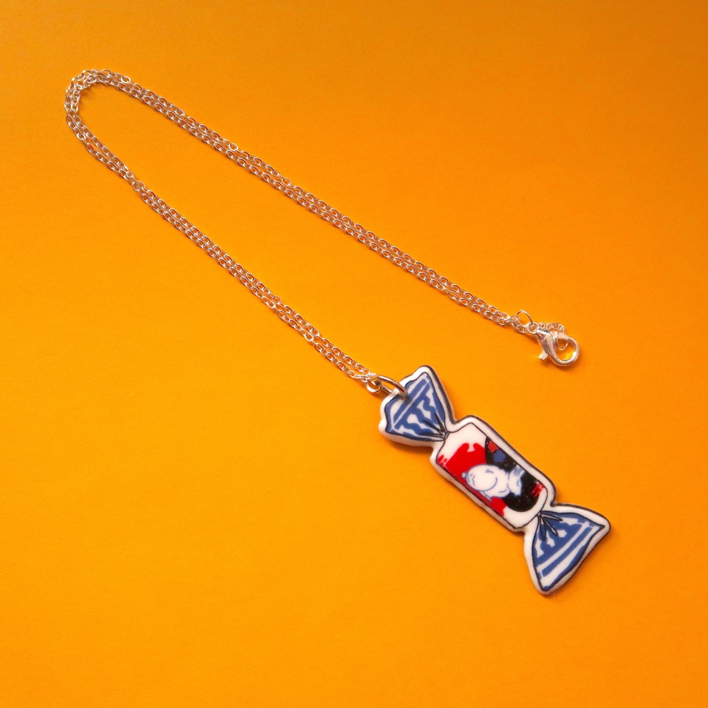 White Rabbit Candy Necklace