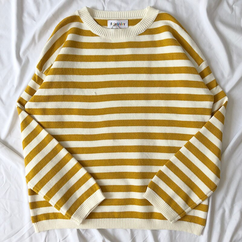 Pastel Stripe Knit Jumper (6 colours)