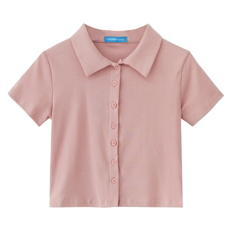 Teddy Cropped Polo (9 Colours)