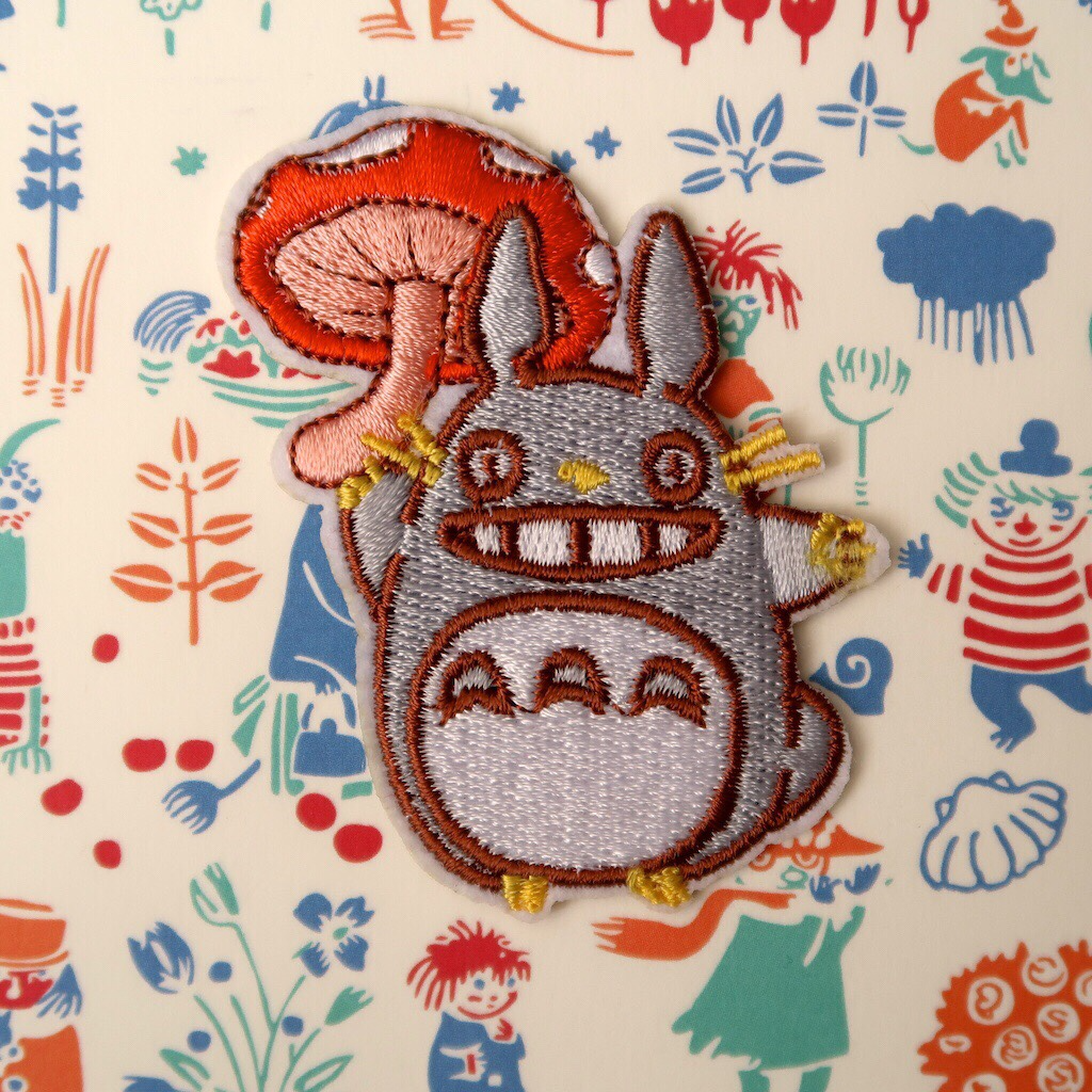 Totoro Iron-On Patch