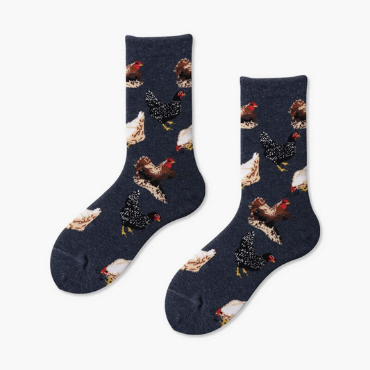 Chicken Ankle Socks - Ice Cream Cake