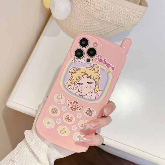 Sailor Moon Vintage Cellphone iPhone Case