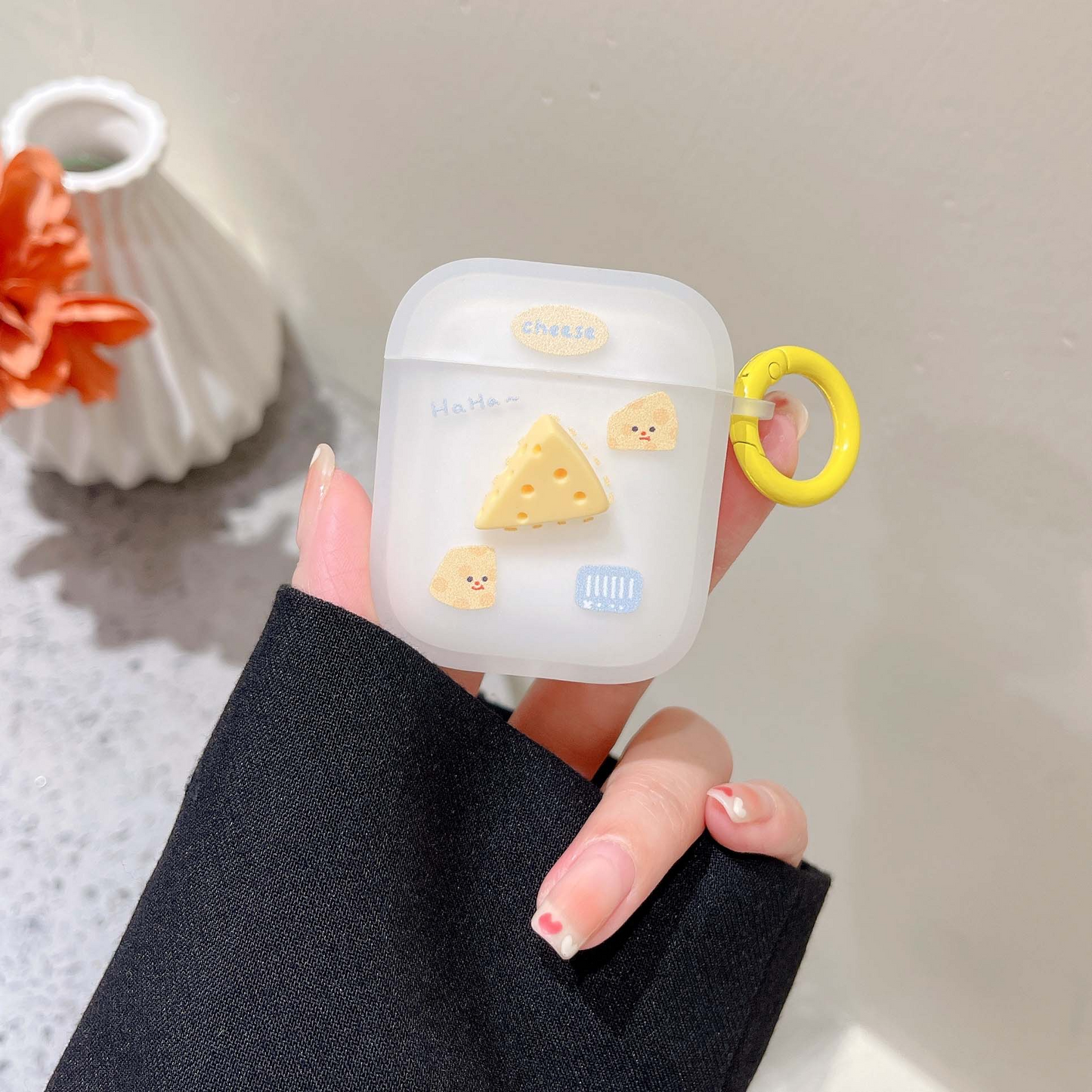 Cheese Slice AirPods Case Cover