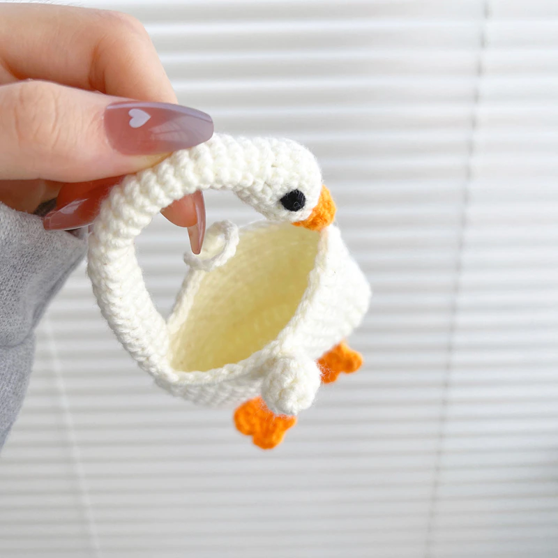 Knitted Goose AirPod Case Cover