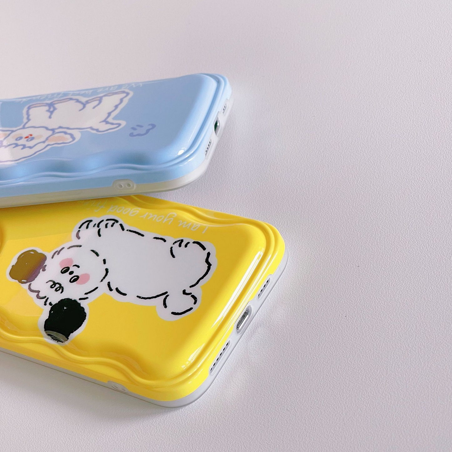 Puppy and Lamb Friends iPhone Case (2 Designs)