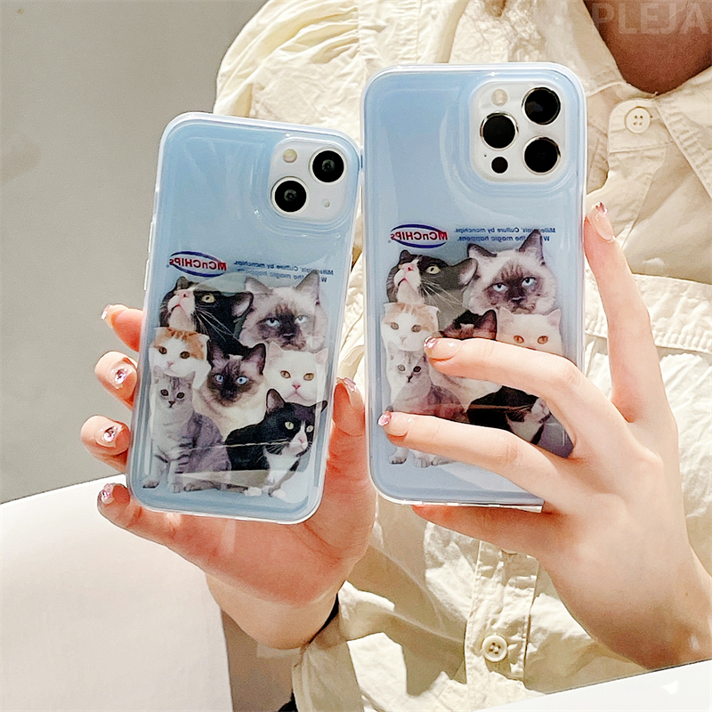 Y2K Cat iPhone Case