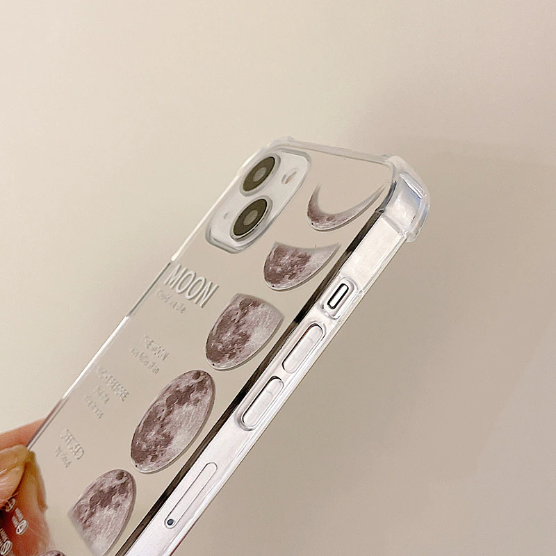 Moon Mirror iPhone Case