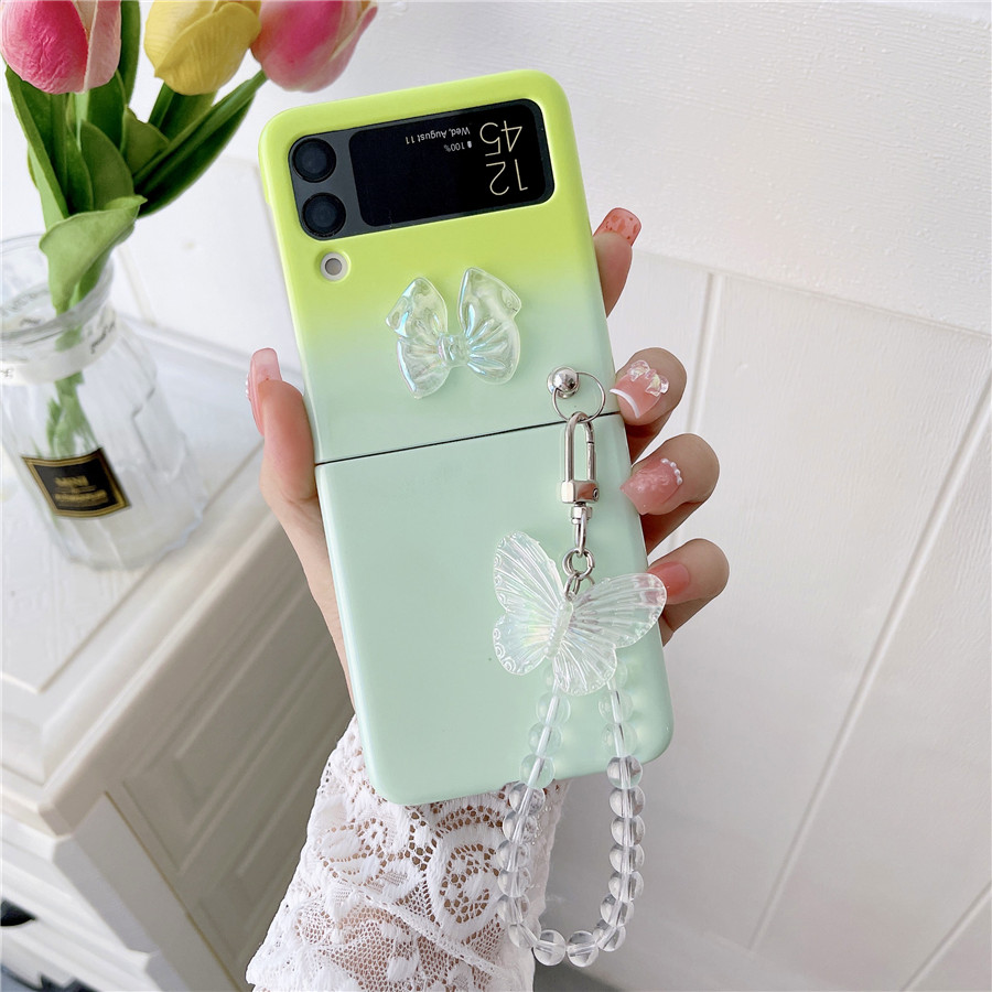 Bow and Butterfly Galaxy Z Flip Phone Case (6 Colours)