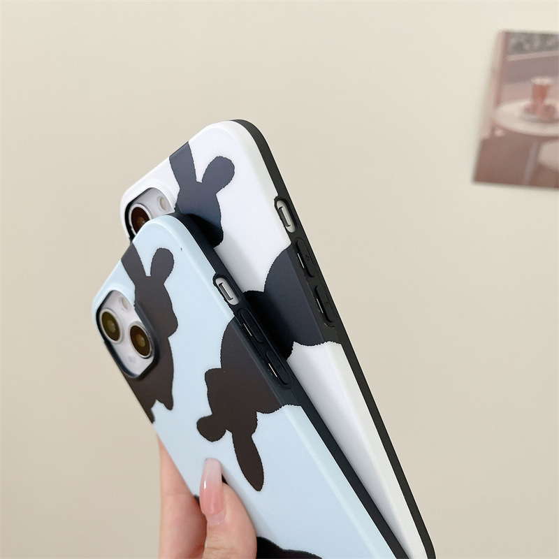 Rabbit Silhouette iPhone Case (2 Colours)