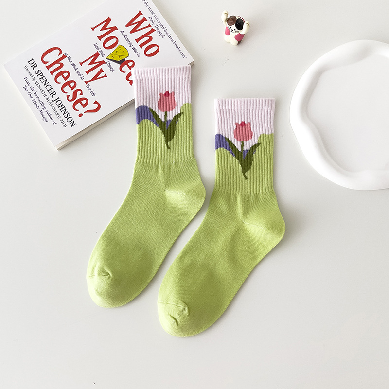 Tulip Ankle Socks (3 Colours)