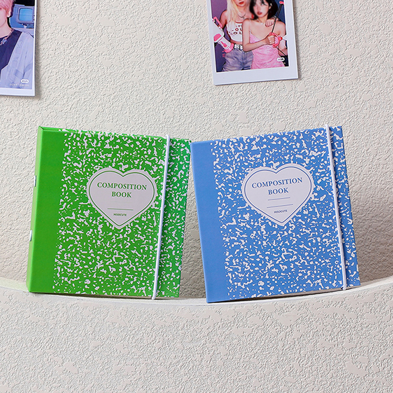 Composition Book Photo Card Ring Binder (5 Colours)