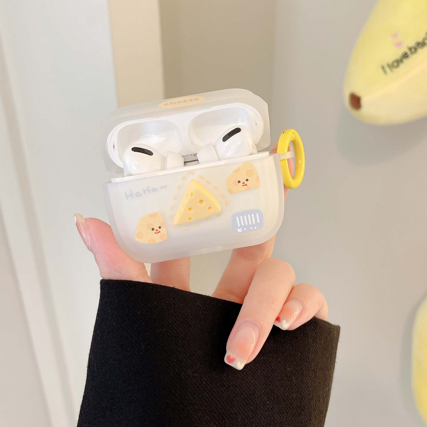 Cheese Slice AirPods Case Cover