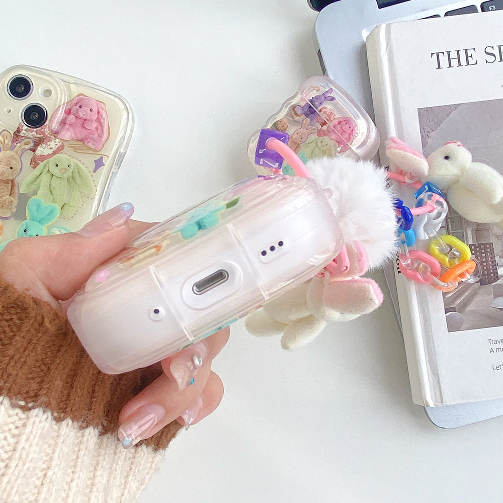 Toy Bunny AirPods Charger Case Cover