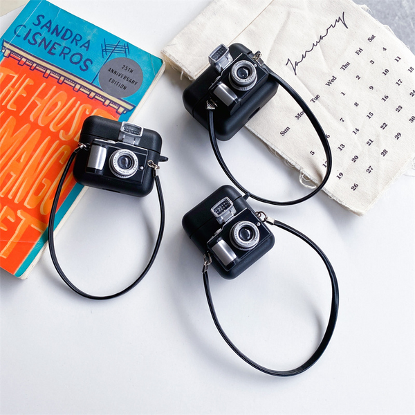 Vintage Style Camera Airpod Case Cover