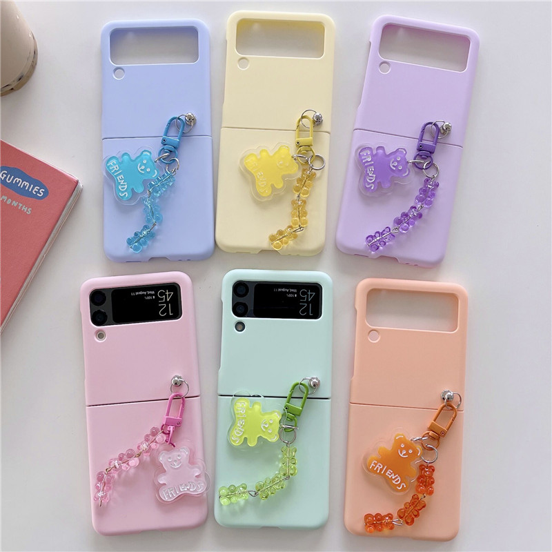 Pastel Gummi Bear Galaxy Z Flip Phone Case (6 Colours)