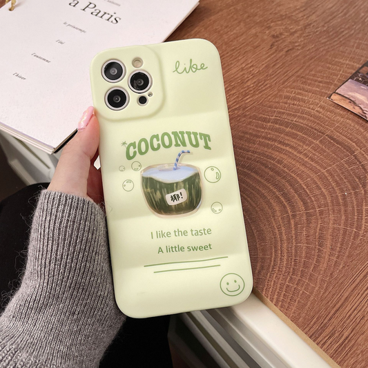 Coconut Juice iPhone Case