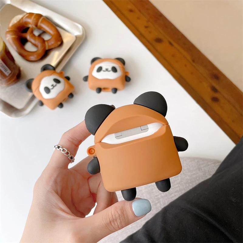 Toast Panda Airpod Case Cover